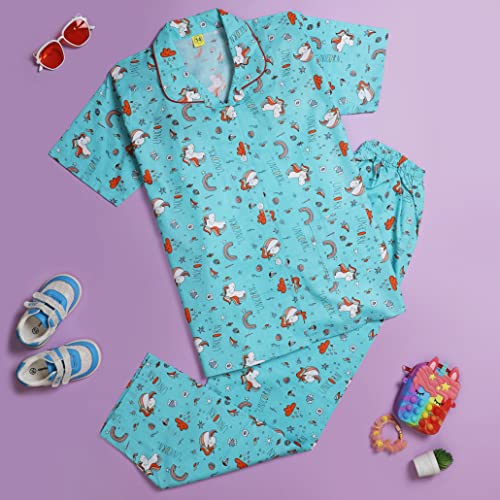 Pyjama Sets Cartoon Printed Cotton Night Suit Set Kids Girls Boys Wear | A  Little Swag
